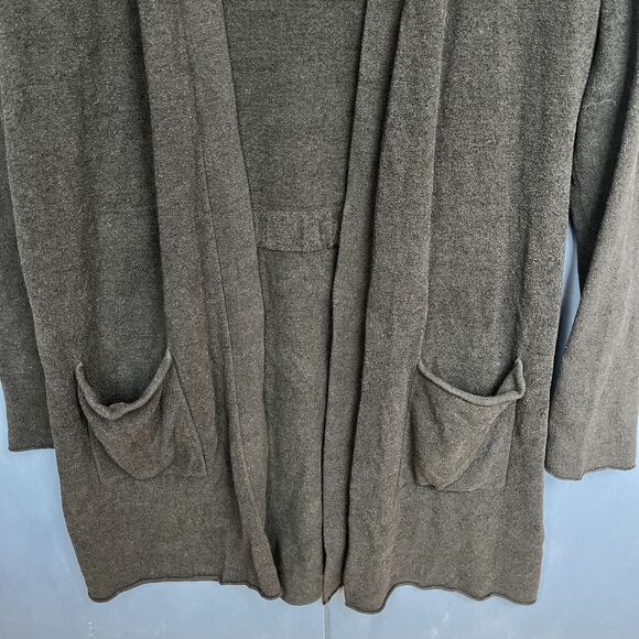 Barefoot Dreams Womens Size Medium Cardigan Cozy Chic Lite Knit Open Sweater 121 - Picture 3 of 7